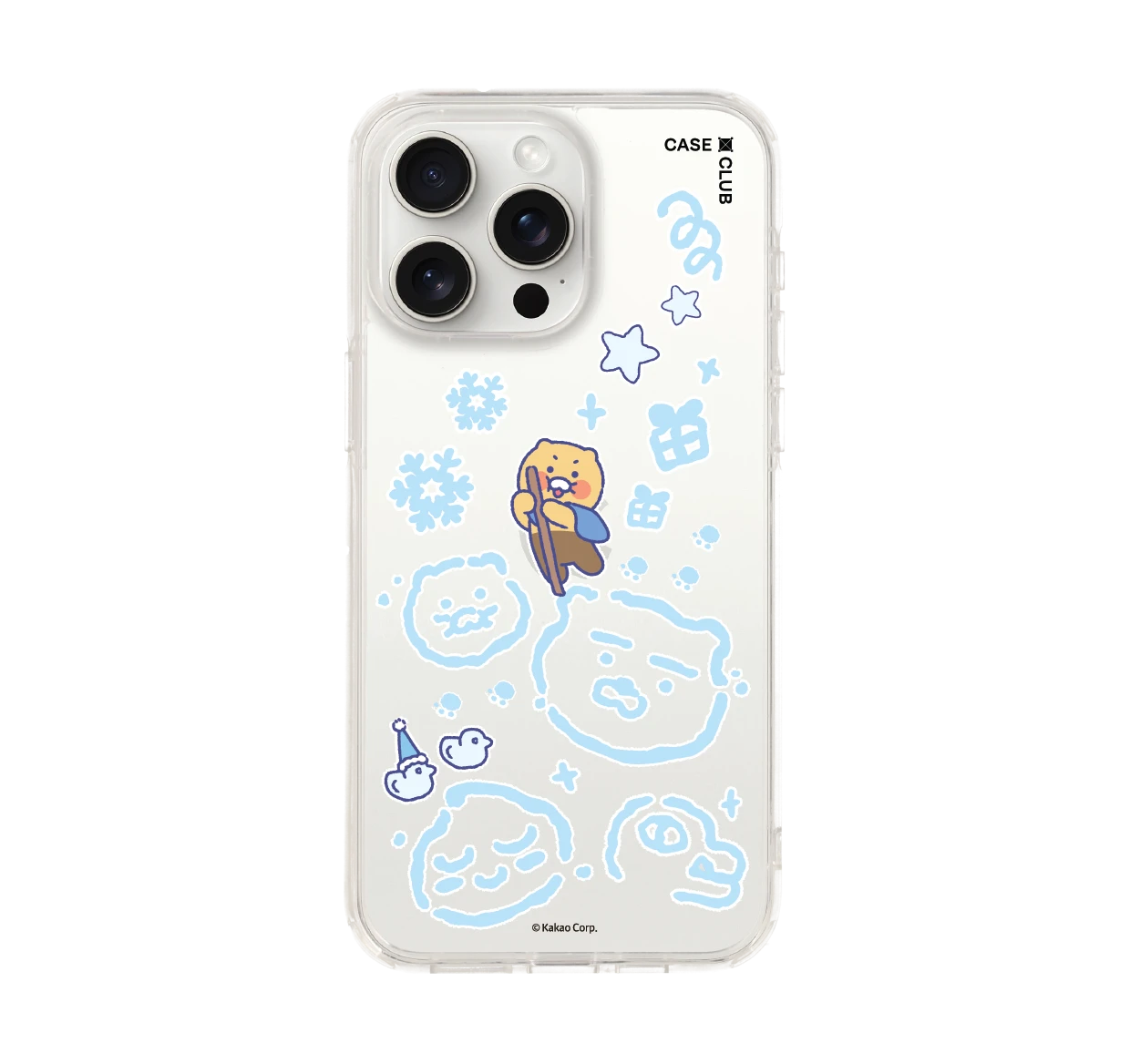 iphone 15 pro max clear case kakao icy choonsik